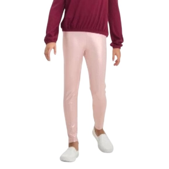 Girl's  Metallic Leggings - Cat & Jack - Size: 8 Medium - Picture 1 of 7